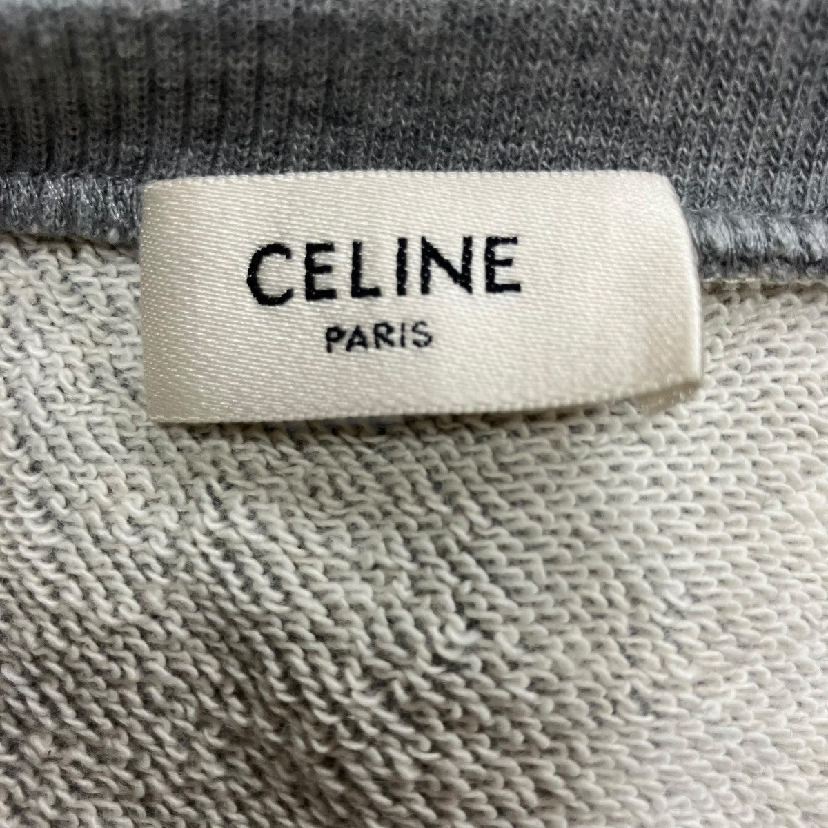 CELINE ノースリーブスタッズロゴスウェットトレーナー 古着・中古-5枚目のアイテム画像