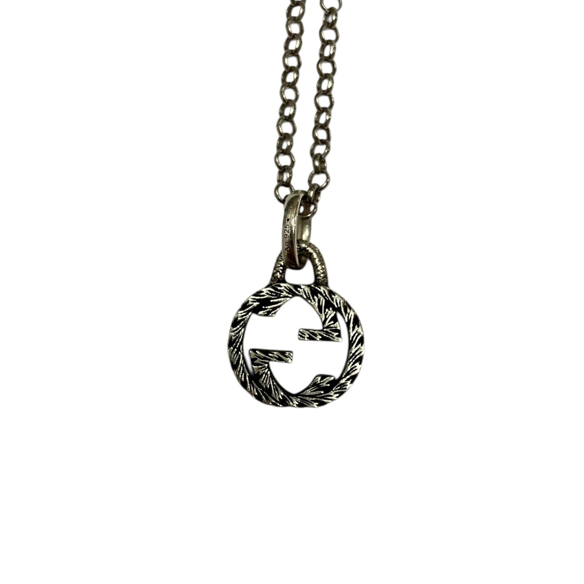 GUCCI インターロッキング アラベスク ネックレス 古着・中古-2枚目のアイテム画像