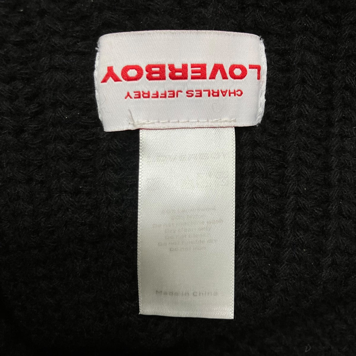 CHARLES JEFFREY LOVERBOY 猫耳ニット帽 古着・中古-4枚目のアイテム画像