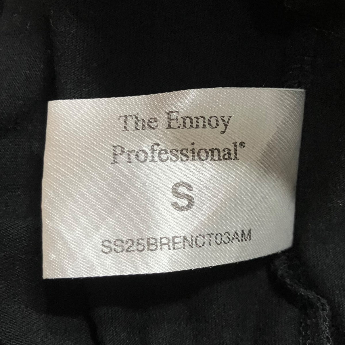 The Ennoy Professional ドリップロゴ クルーネックTシャツ 古着・中古-6枚目のアイテム画像