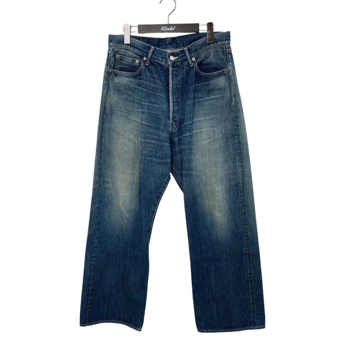 SELVAGE DENIM FIVE POCKET WIDE STRAIGHT PANTSデニムパンツGM231-40103DB