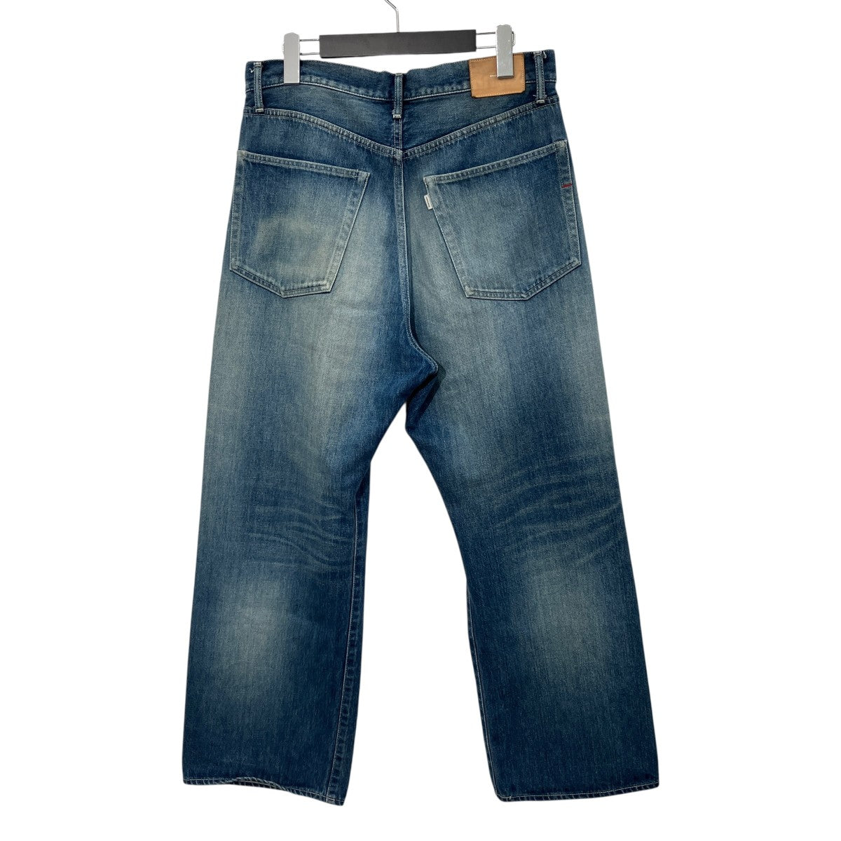 SELVAGE DENIM FIVE POCKET WIDE STRAIGHT PANTSデニムパンツGM231-40103DB
