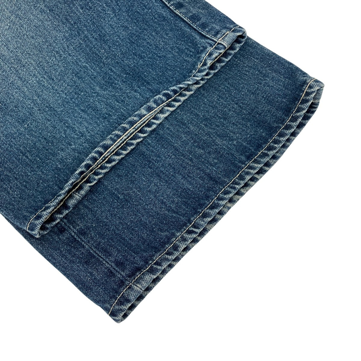SELVAGE DENIM FIVE POCKET WIDE STRAIGHT PANTSデニムパンツGM231-40103DB