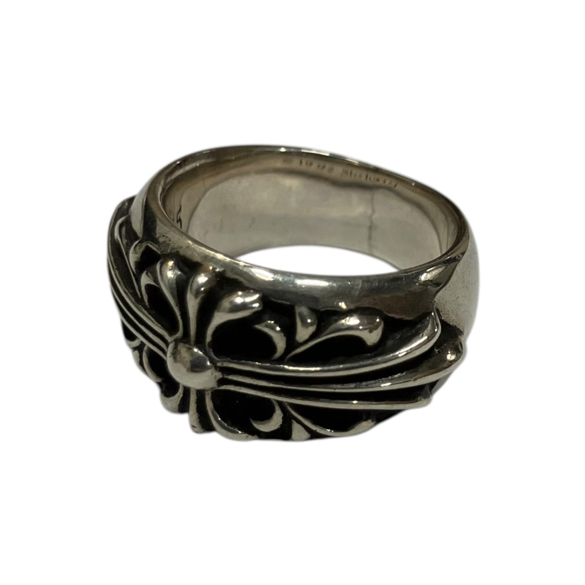 CHROME HEARTS フローラルクロスリング 古着・中古-1枚目のアイテム画像