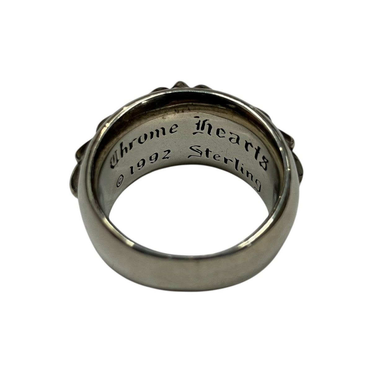CHROME HEARTS フローラルクロスリング 古着・中古-6枚目のアイテム画像