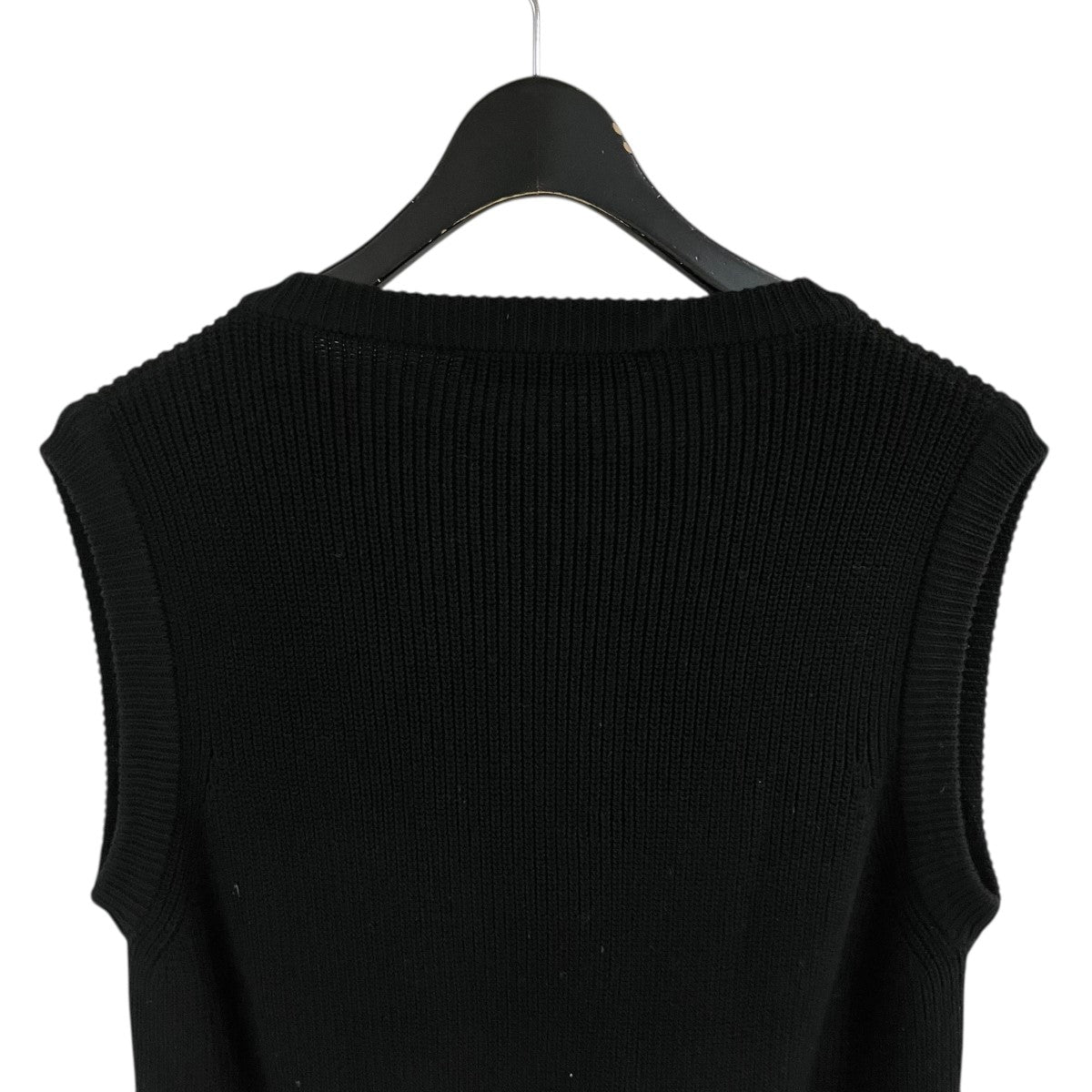 RAF SIMONS(ラフシモンズ) メッシュレイヤードニットベスト ブラック