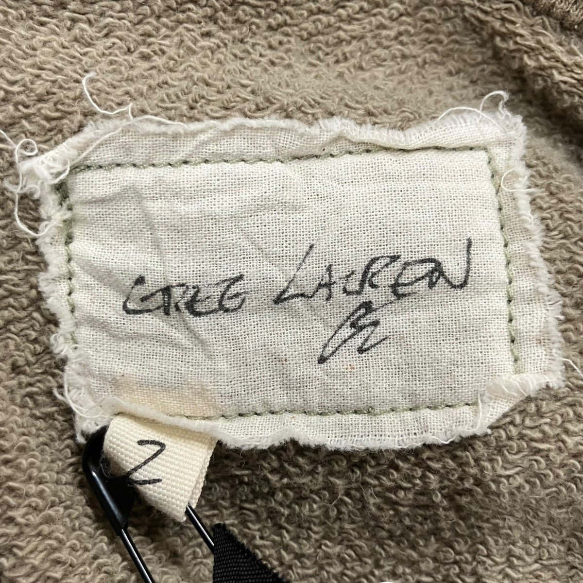 GREG LAUREN プルオーバーパーカー 古着・中古-5枚目のアイテム画像