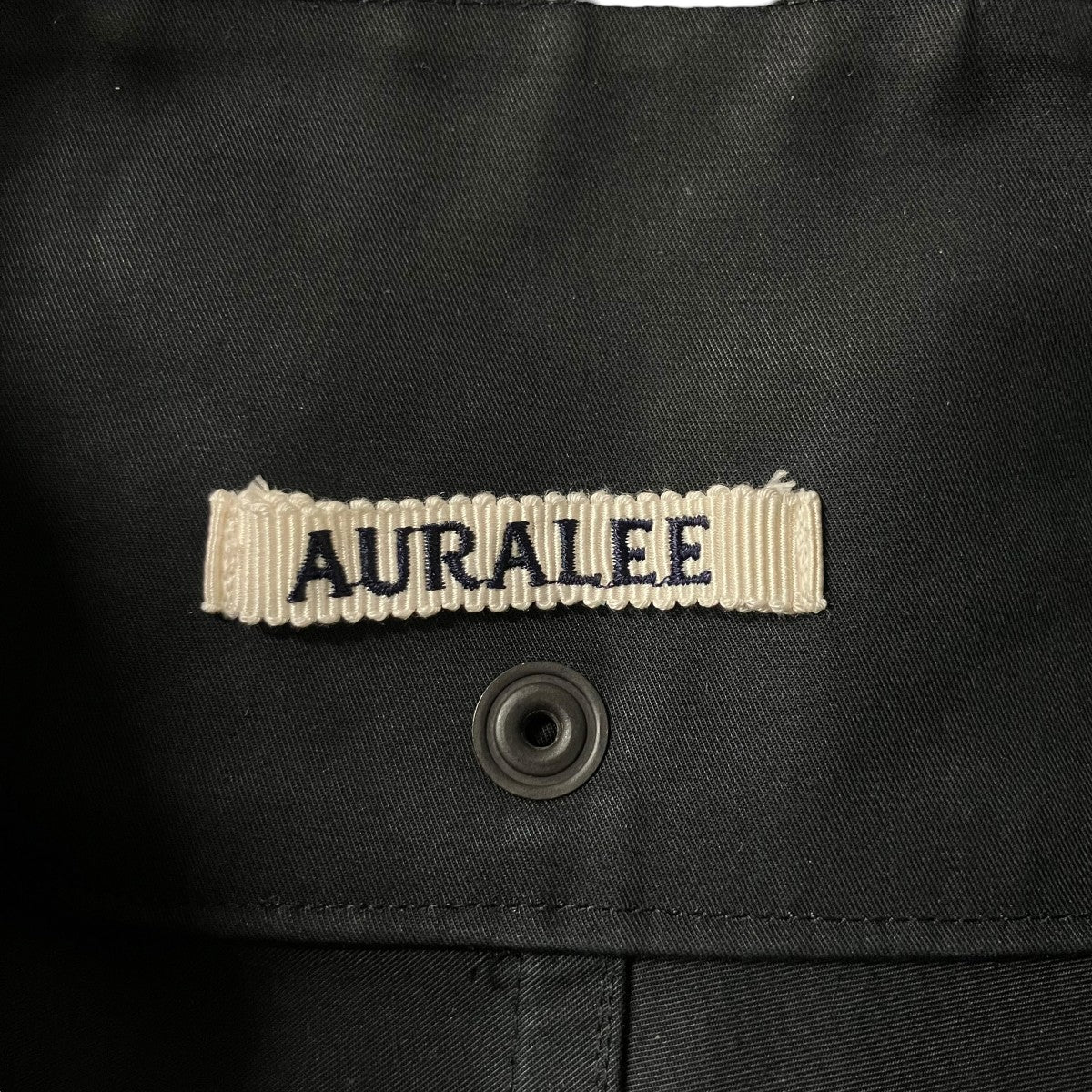 AURALEE フーデッドフィールドパーカー 古着・中古-4枚目のアイテム画像