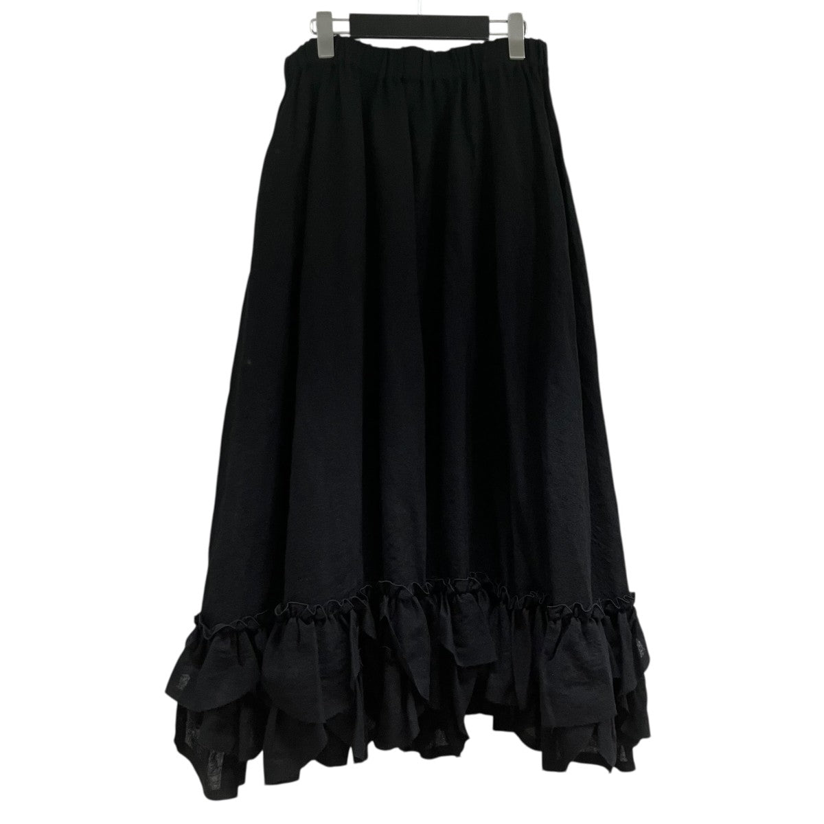 noir kei ninomiya フリルウールスカート 古着・中古-3枚目のアイテム画像