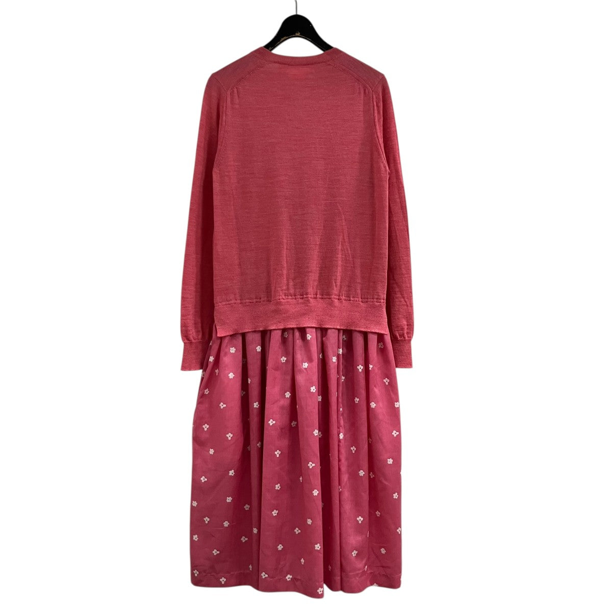 COMME des GARCONS GIRL カーディガンドッキングワンピース 古着・中古-3枚目のアイテム画像