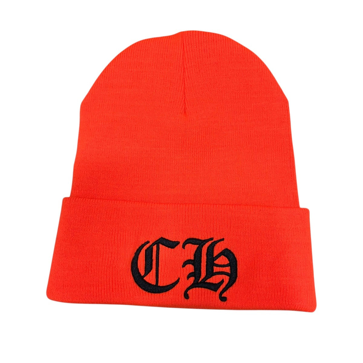 CHROME HEARTS CHロゴ刺繍ニット帽 古着・中古-2枚目のアイテム画像