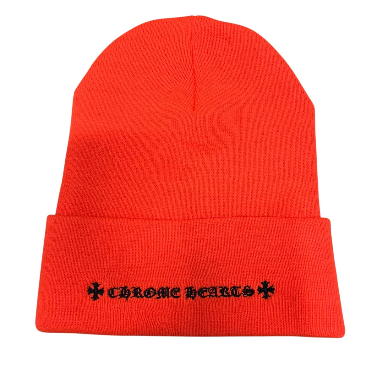 CHROME HEARTS CHロゴ刺繍ニット帽 古着・中古-3枚目のアイテム画像