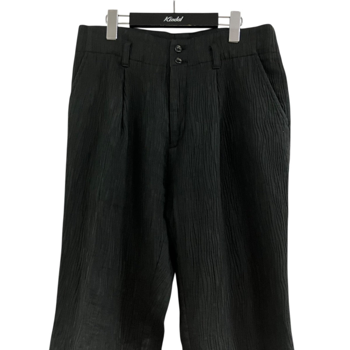 TAAKK クレープフレアパンツ 古着・中古-2枚目のアイテム画像