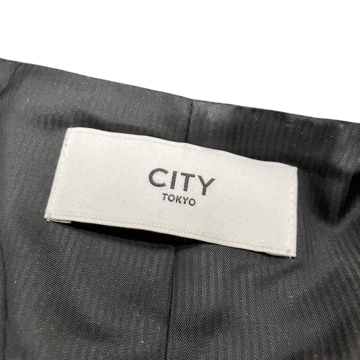 CITY TOKYO ツイード テーラードジャケット 古着・中古-5枚目のアイテム画像