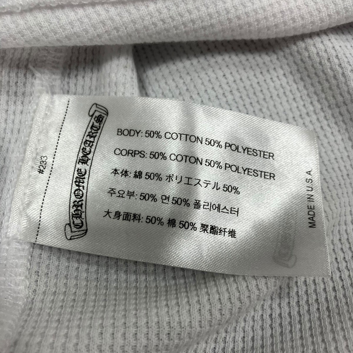 サーマルロングスリーブTシャツ カットソー