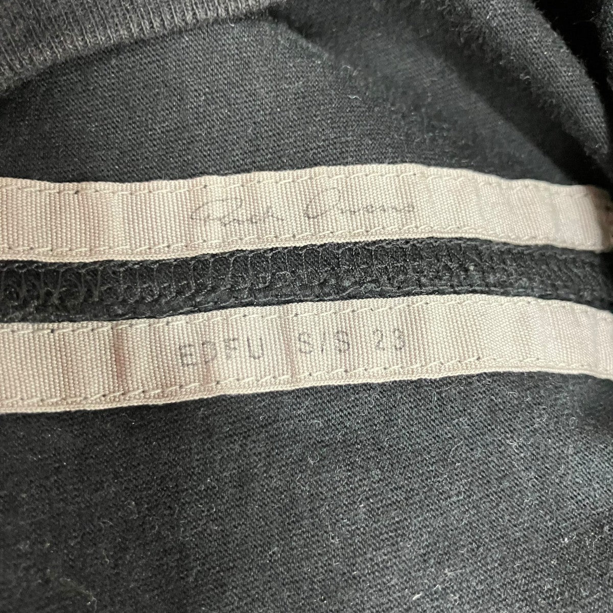 RICK OWENS レベルＴシャツ 古着・中古-5枚目のアイテム画像