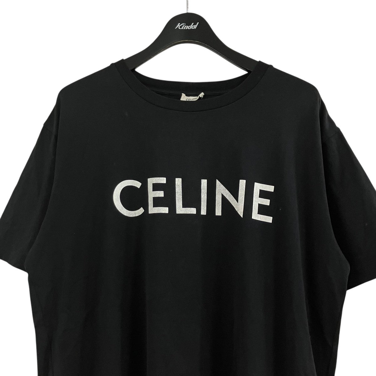 CELINE ネームロゴ ルーズＴシャツ 古着・中古-2枚目のアイテム画像