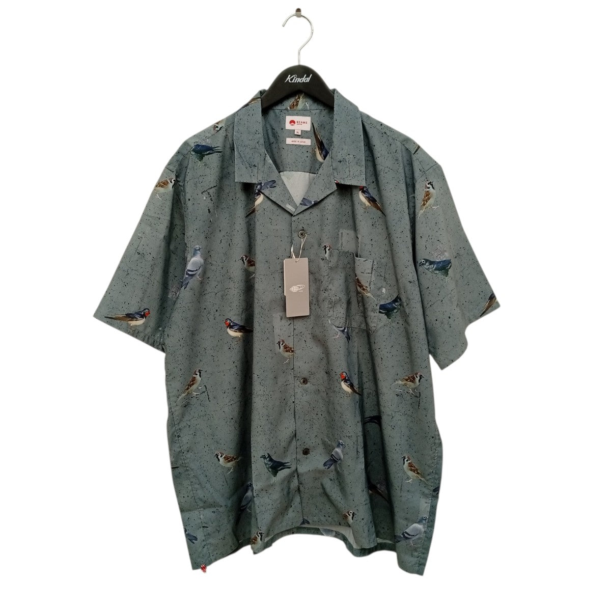 BEAMS JAPAN デニム ウエスタン パッチワークシャツ11-01-0082-563-15-22 古着・中古-1枚目のアイテム画像