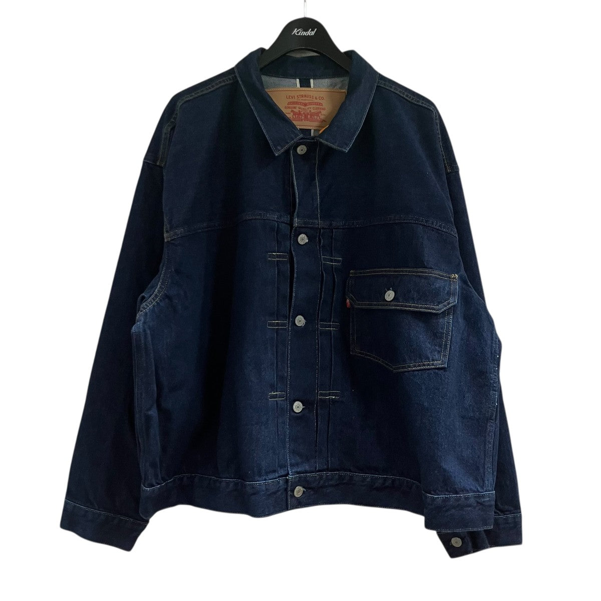 BEAMS×LEVI’S スーパーワイド トラッカージャケット デニムジャケット 古着・中古-1枚目のアイテム画像