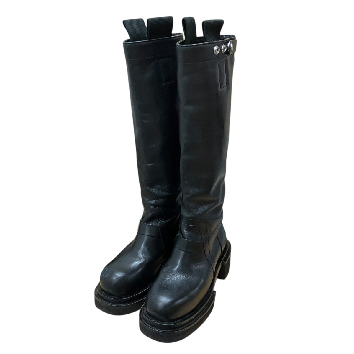 RICK OWENS プルオンボーガンブーツ 古着・中古-1枚目のアイテム画像
