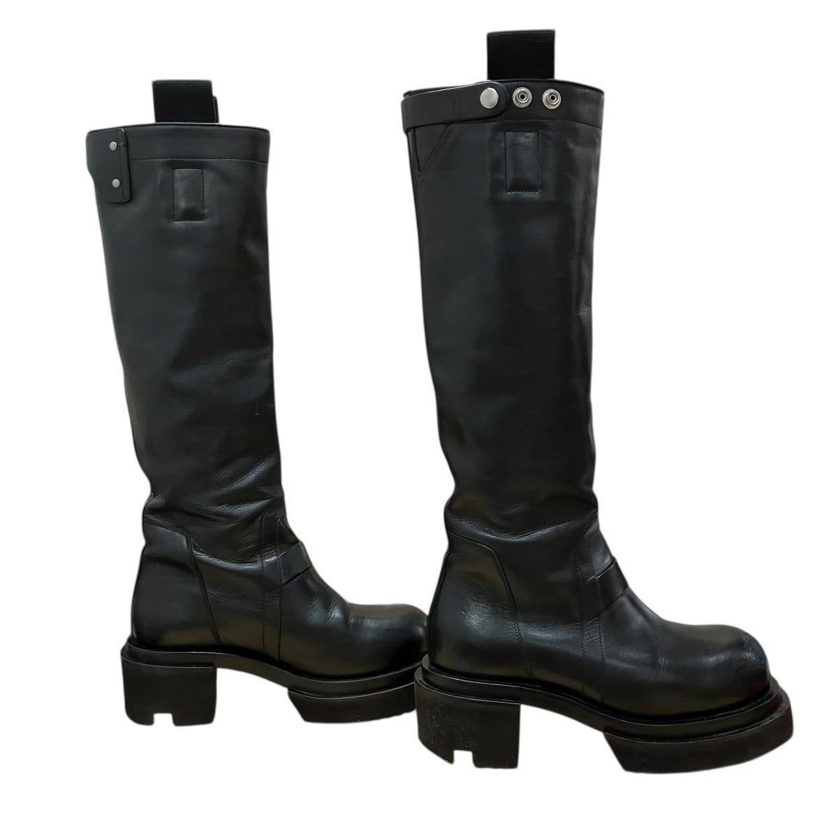 RICK OWENS プルオンボーガンブーツ 古着・中古-4枚目のアイテム画像