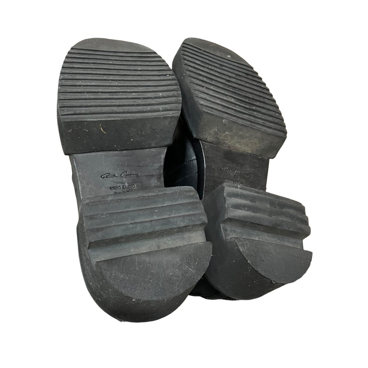 RICK OWENS プルオンボーガンブーツ 古着・中古-7枚目のアイテム画像