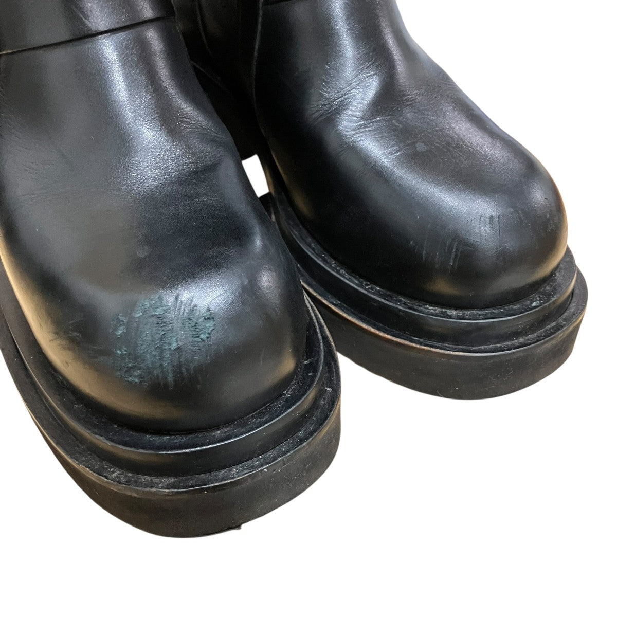 RICK OWENS プルオンボーガンブーツ 古着・中古-8枚目のアイテム画像