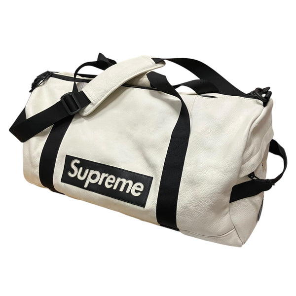 NIKE×Supreme レザーダッフルバッグ 「LEATHER DUFFLE BAG」 ホワイト NIKE×Supreme レザーダッフルバッグ 「LEATHER DUFFLE BAG」 ホワイト