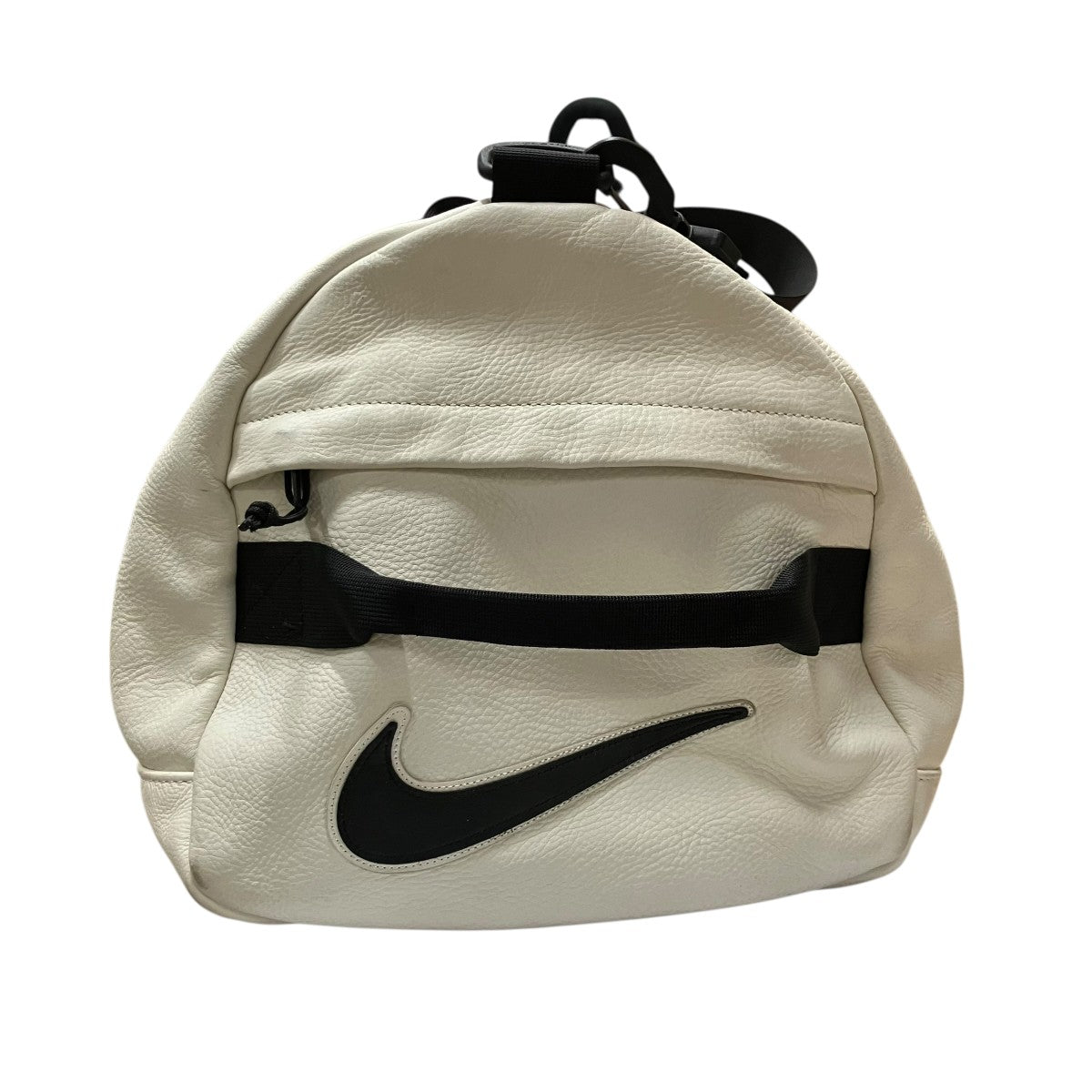 NIKE×Supreme レザーダッフルバッグ ｢LEATHER DUFFLE BAG｣ ホワイト