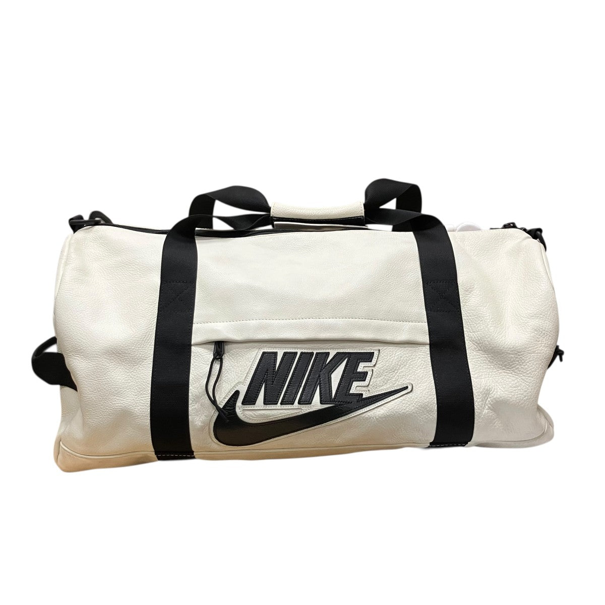 NIKE×Supreme レザーダッフルバッグ ｢LEATHER DUFFLE BAG｣ ホワイト