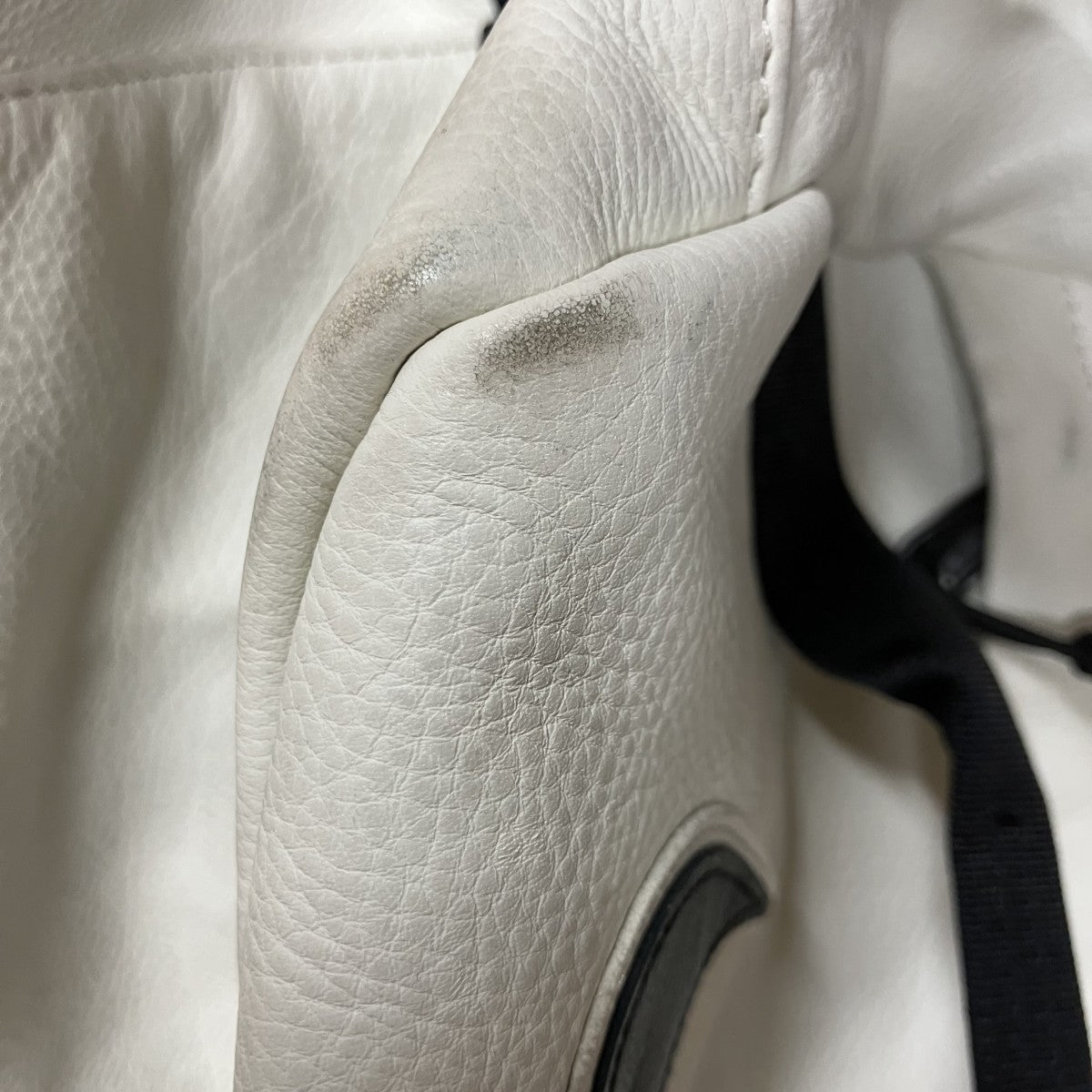 NIKE×Supreme レザーダッフルバッグ ｢LEATHER DUFFLE BAG｣ ホワイト