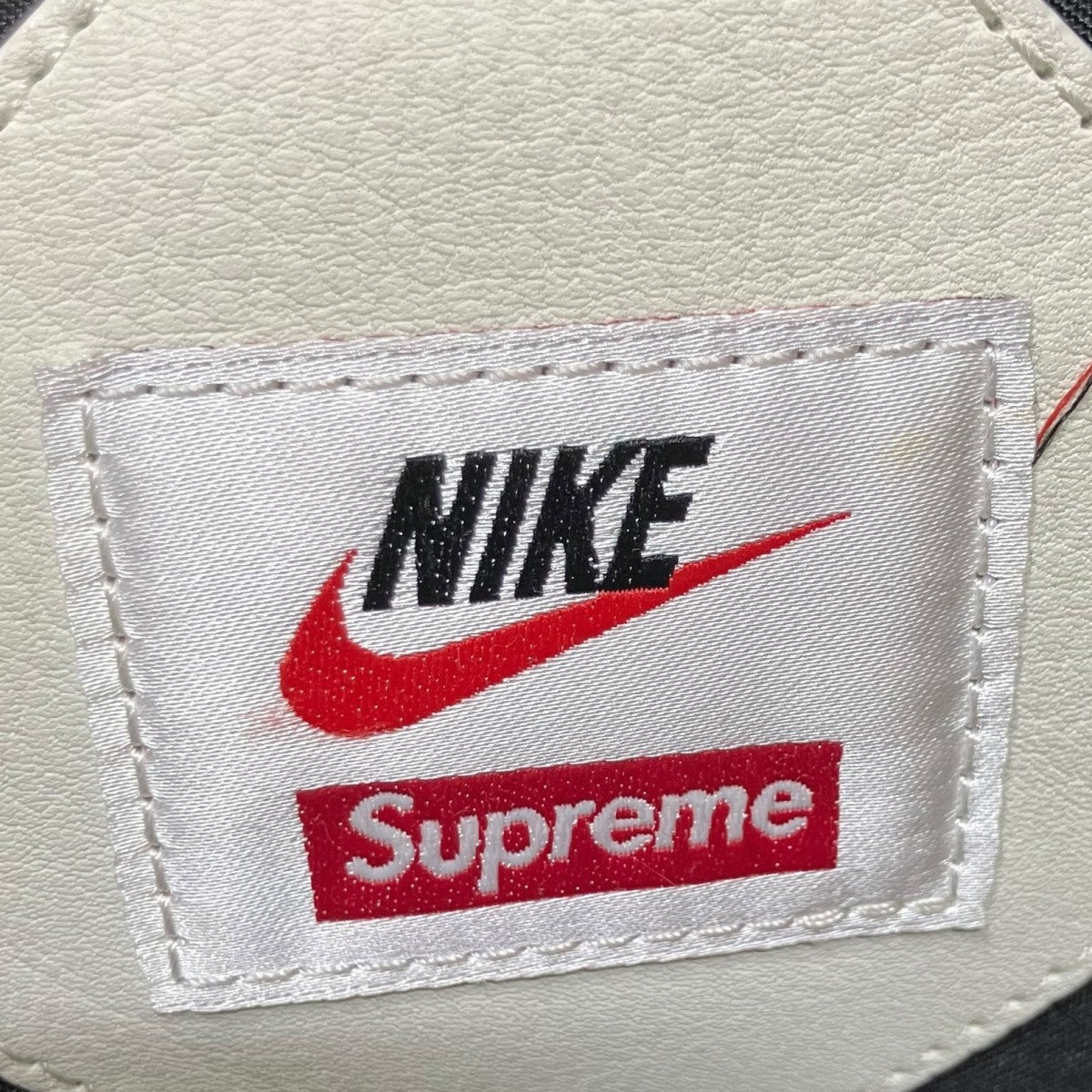 NIKE×Supreme レザーダッフルバッグ ｢LEATHER DUFFLE BAG｣ ホワイト