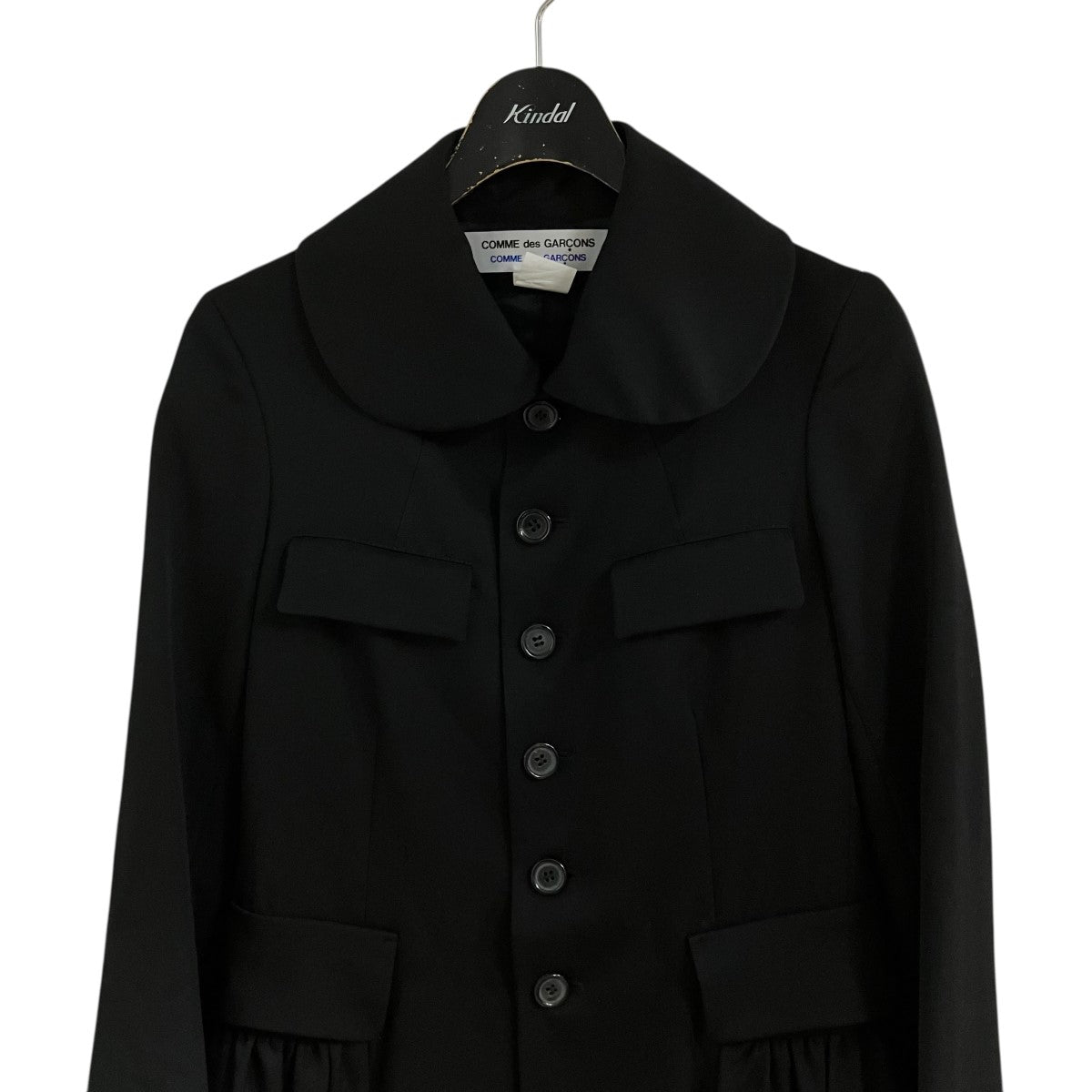 COMME des GARCONS COMME des GARCONS 丸襟コート 古着・中古-2枚目のアイテム画像