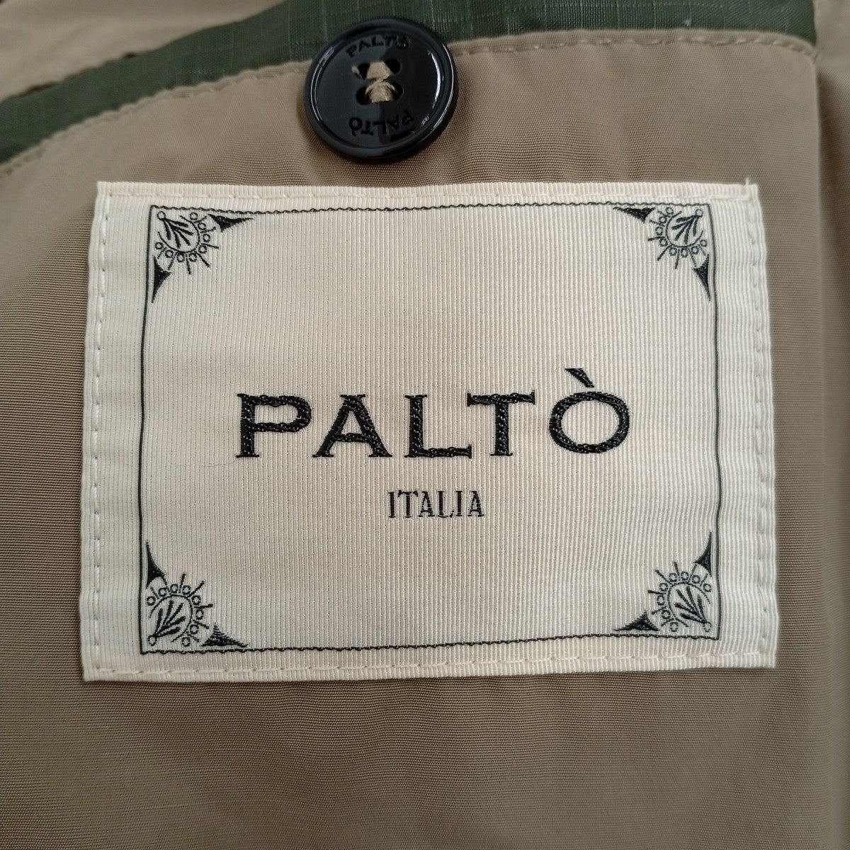 PALTO トレンチコート 古着・中古-4枚目のアイテム画像