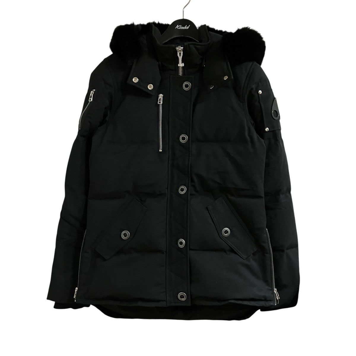 MOOSE KNUCKLES ファーダウンジャケット 古着・中古-1枚目のアイテム画像