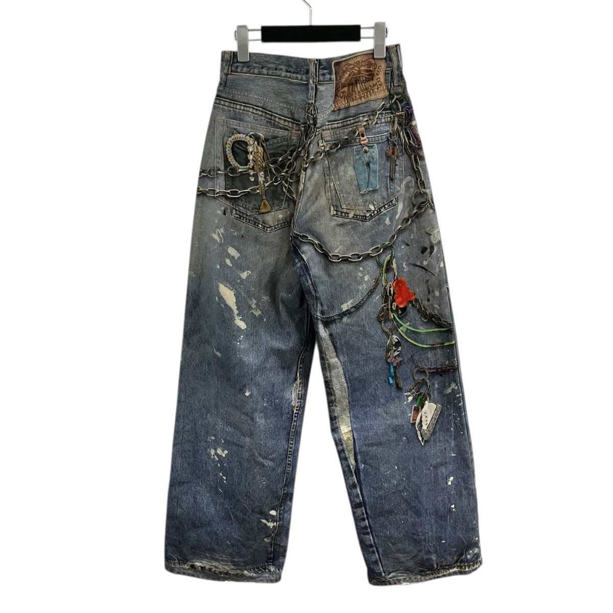 ACNE STUDIOS トロンプルイユ 転写デニムパンツ 1981F バギーフィットトラウザーズ 古着・中古-4枚目のアイテム画像