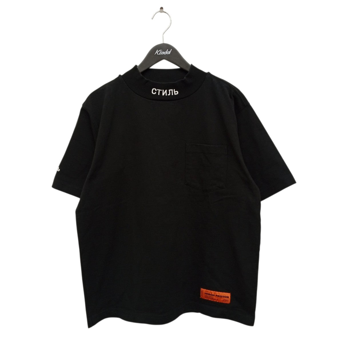 HERON PRESTON プリントロゴシャツHMAA024S21JER001 古着・中古-1枚目のアイテム画像