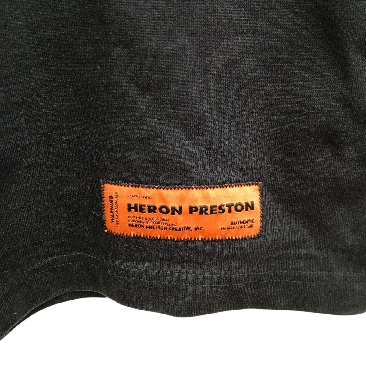 HERON PRESTON プリントロゴシャツHMAA024S21JER001 古着・中古-5枚目のアイテム画像