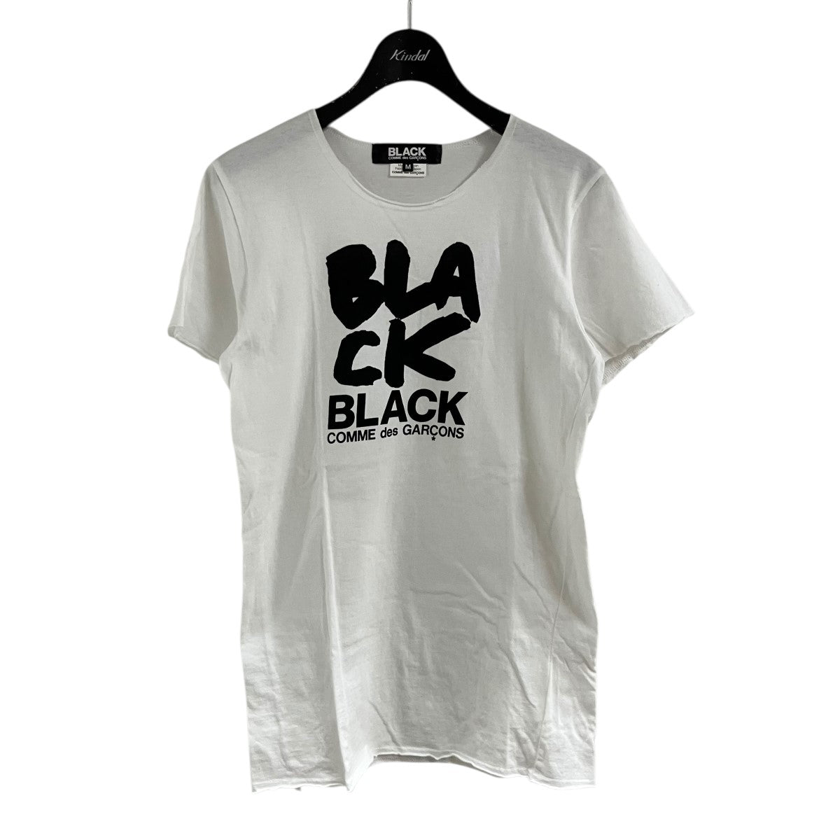 BLACK COMME des GARÇONS 半袖シャツ XS ホワイト BLACK COMME des GARCONS(ブラックコムデギャルソン) 半袖プリントT