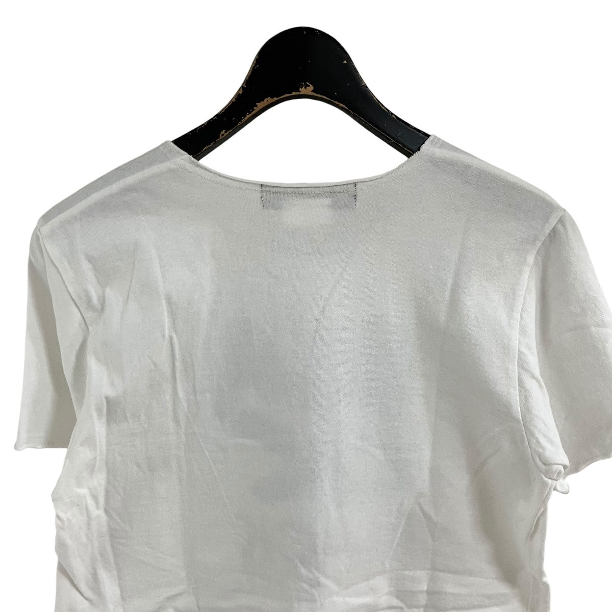 BLACK COMME des GARÇONS 半袖シャツ XS ホワイト BLACK COMME des GARCONS(ブラックコムデギャルソン) 半袖プリントT