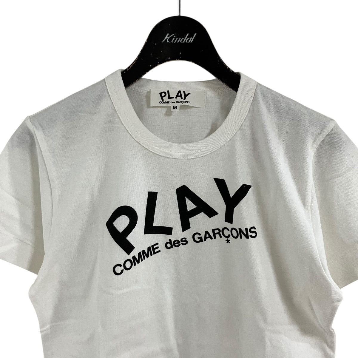 PLAY COMME des GARCONS ロゴプリントTシャツ 古着・中古-2枚目のアイテム画像