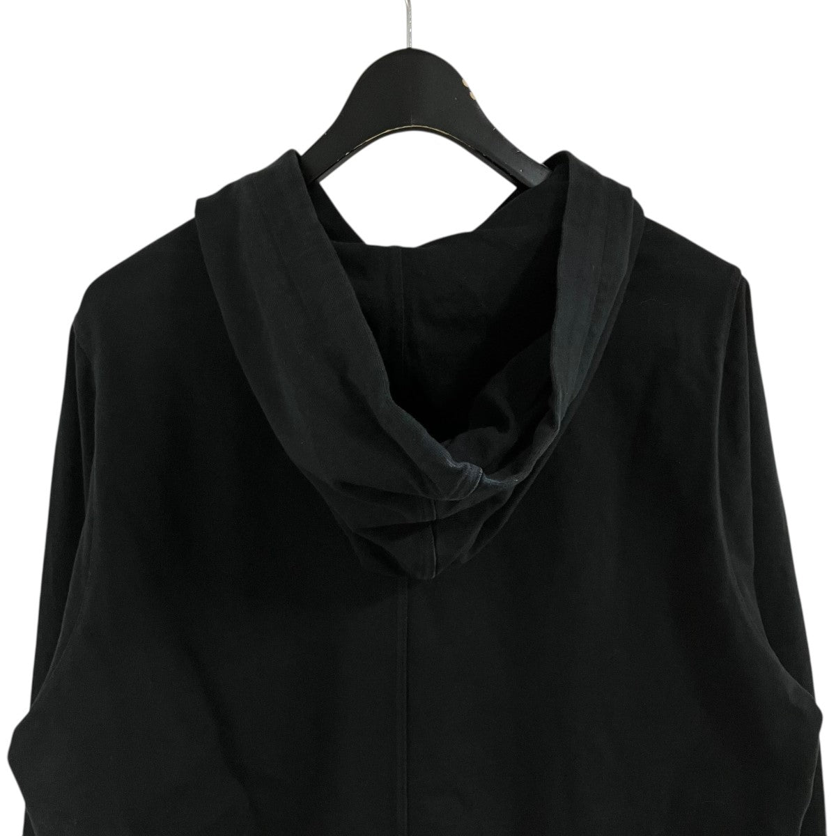 RICK OWENS コットンジャージープルオーバーフーディー 古着・中古-4枚目のアイテム画像