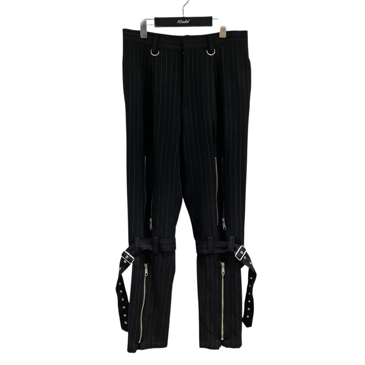 el conductorH 25SS ウールフロントジップボンテージパンツ 2 el conductorH(コンダクター) ウールフロントジップボンテージパンツ