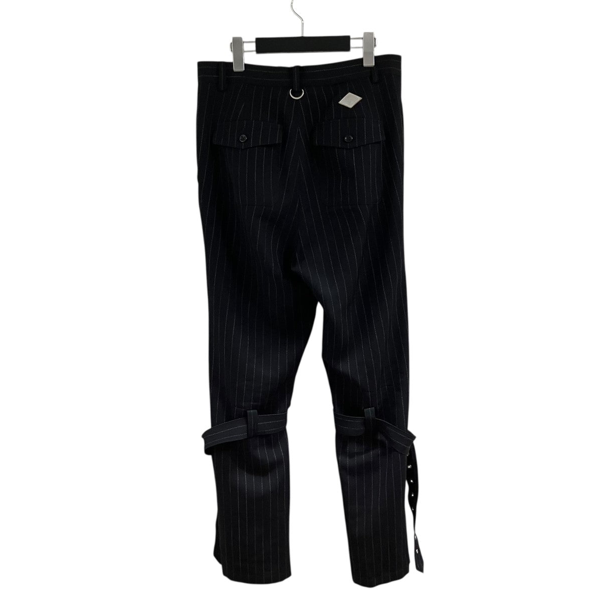 el conductorH 25SS ウールフロントジップボンテージパンツ 2 el conductorH(コンダクター) ウールフロントジップボンテージパンツ
