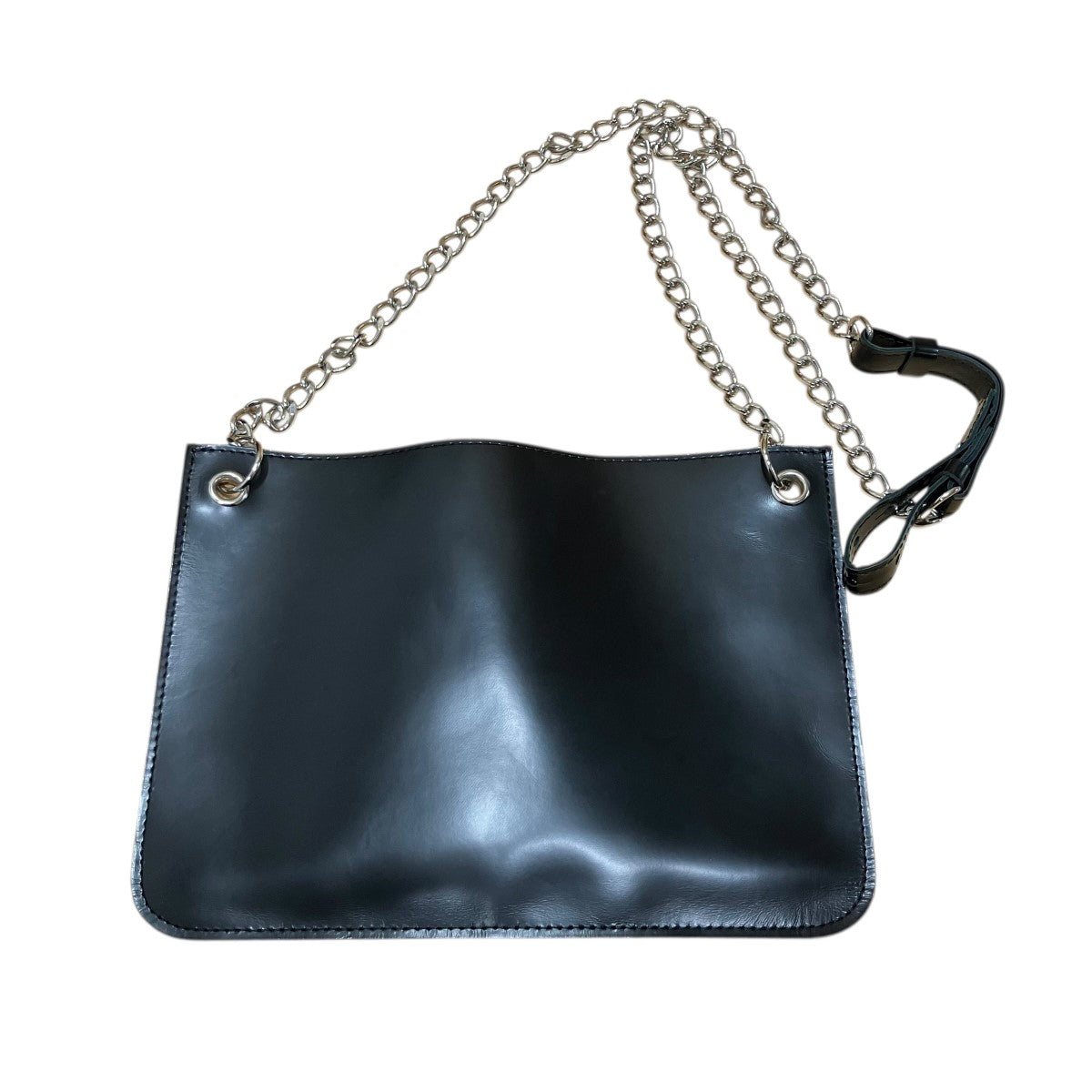 TAO COMME des GARCONS チェーンショルダーレザーバッグ 古着・中古-2枚目のアイテム画像