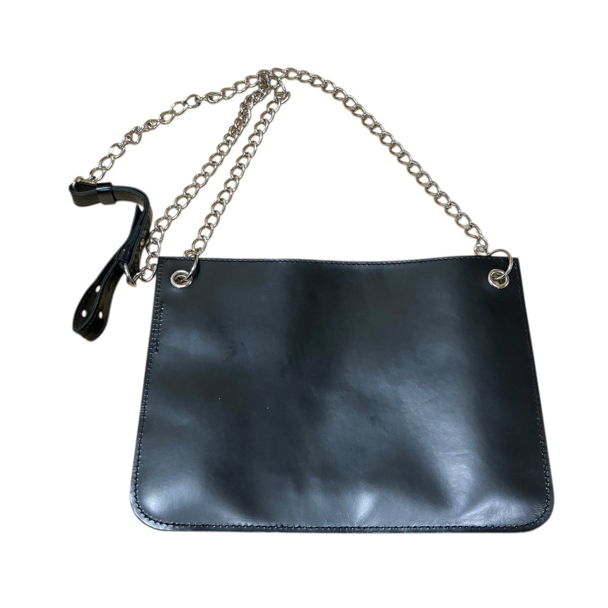 TAO COMME des GARCONS チェーンショルダーレザーバッグ 古着・中古-4枚目のアイテム画像