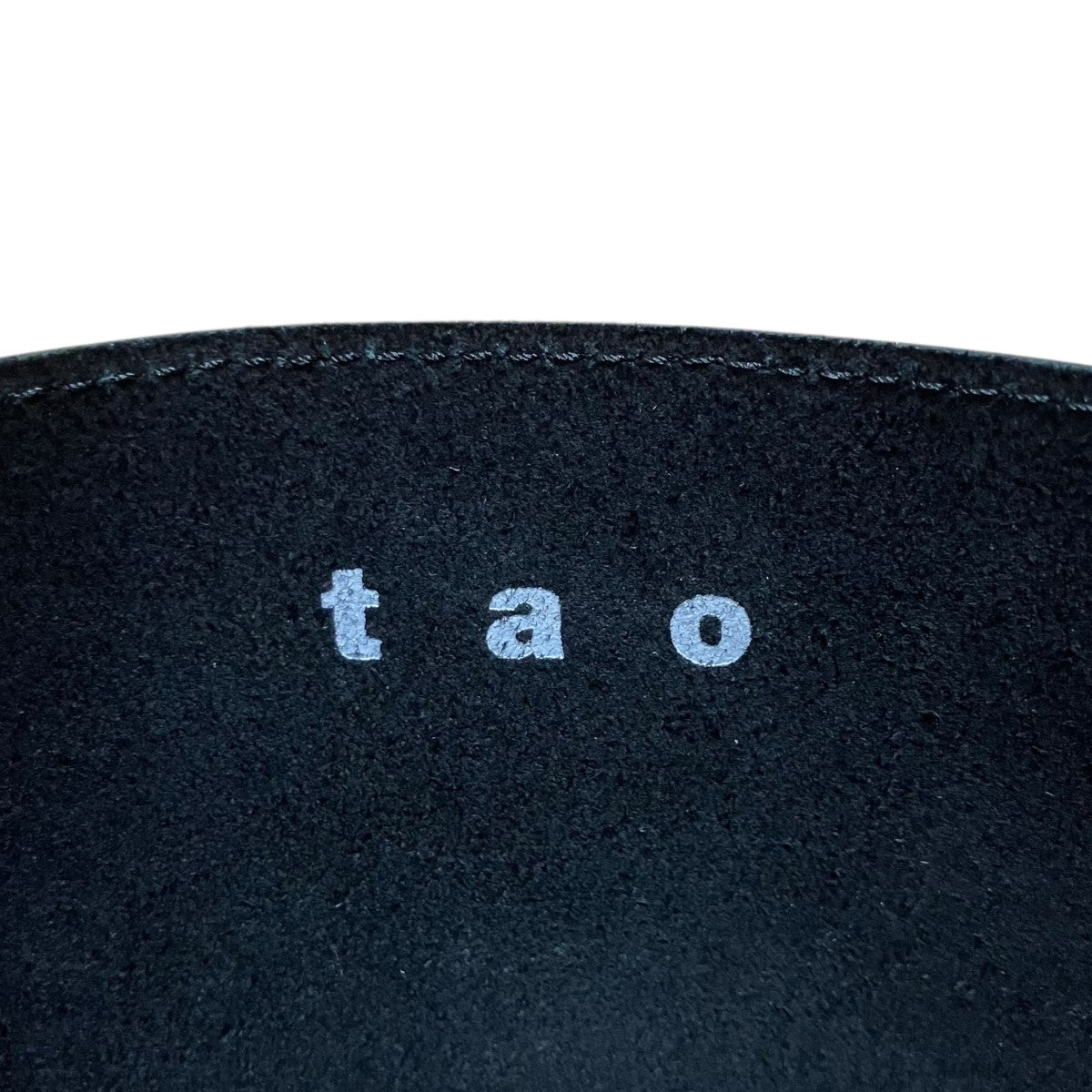TAO COMME des GARCONS チェーンショルダーレザーバッグ 古着・中古-6枚目のアイテム画像