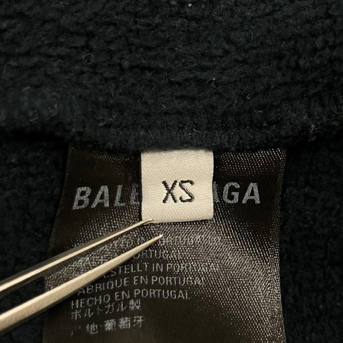 BALENCIAGA(バレンシアガ) 刺繍パーカー 583222 TFV45 ネイビー サイズ