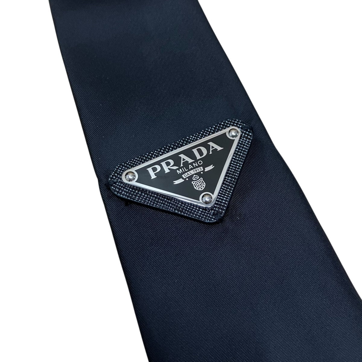 PRADA 三角プレートネクタイ 古着・中古-3枚目のアイテム画像