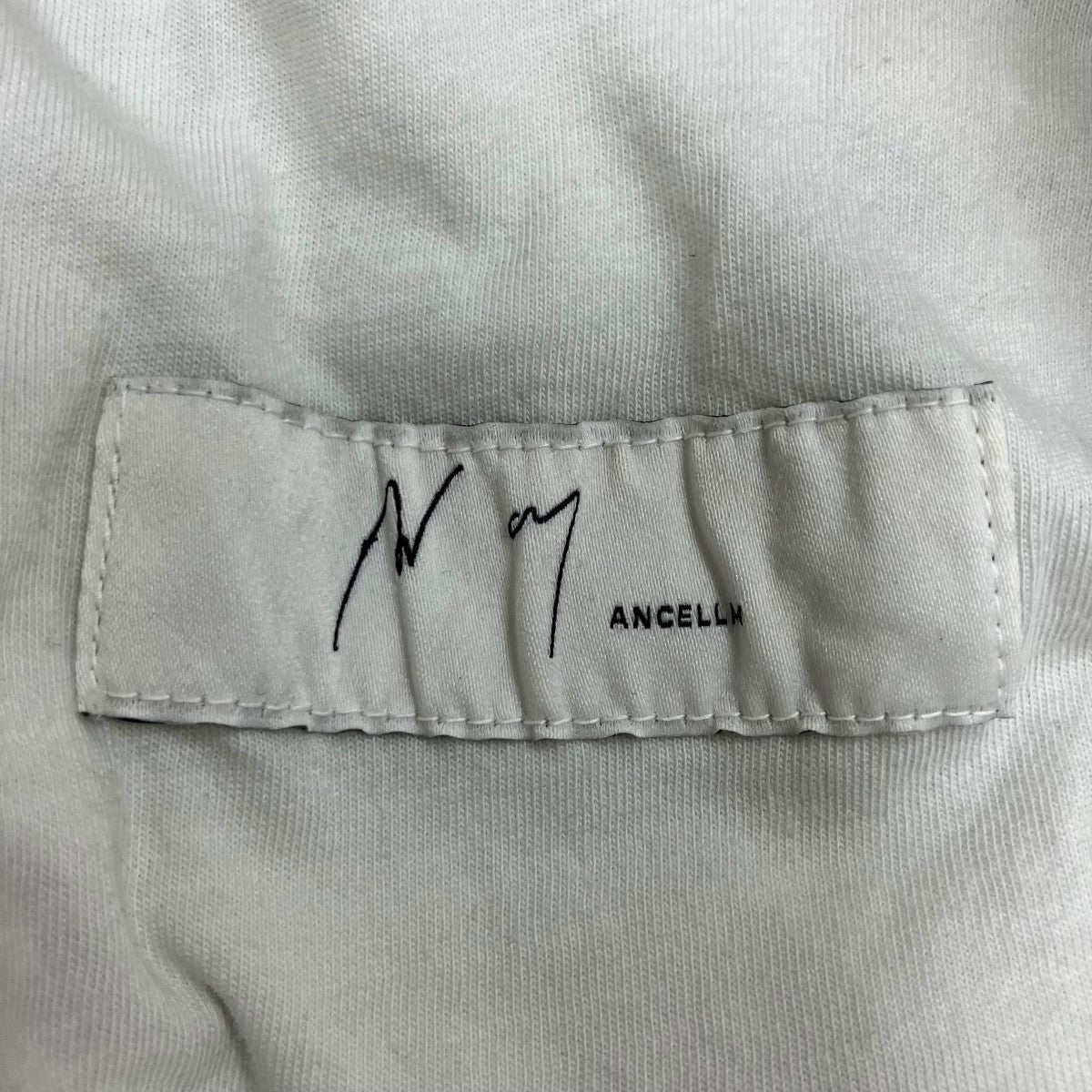 ANCELLM ドレープワイドスラックス 古着・中古-5枚目のアイテム画像